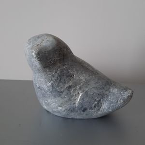 Vintage Soapstone Large Bird